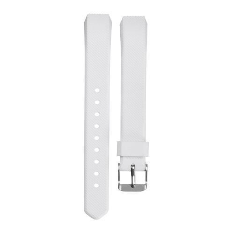 Twill szilikon pánt Fitbit Alta készülékhez - fehér