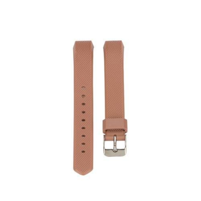 Twill szilikon pánt Fitbit Alta-hoz - világosbarna