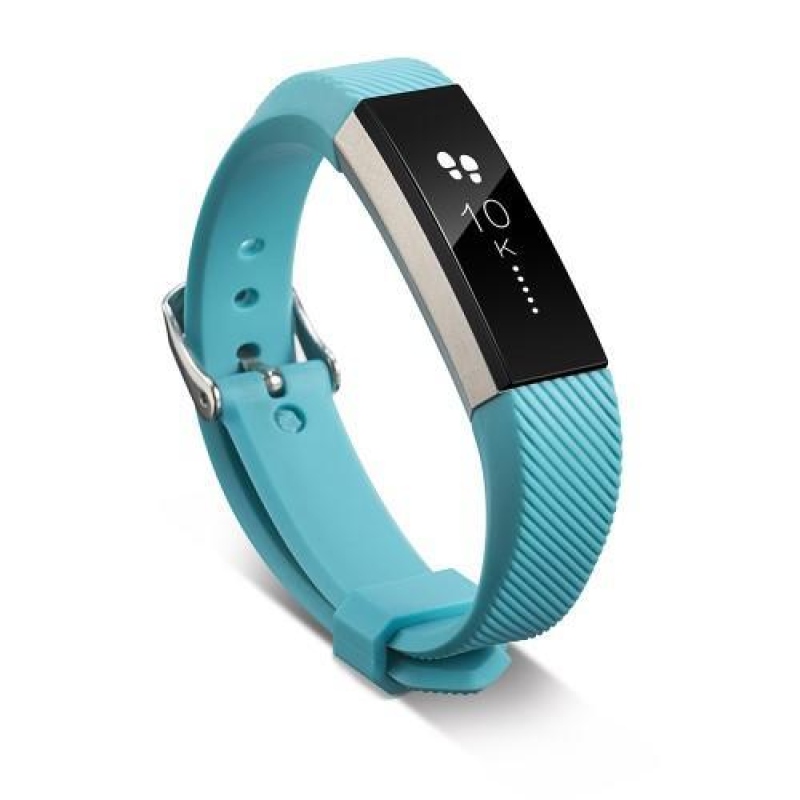 Twill szilikon pánt Fitbit Alta készülékhez - világoskék