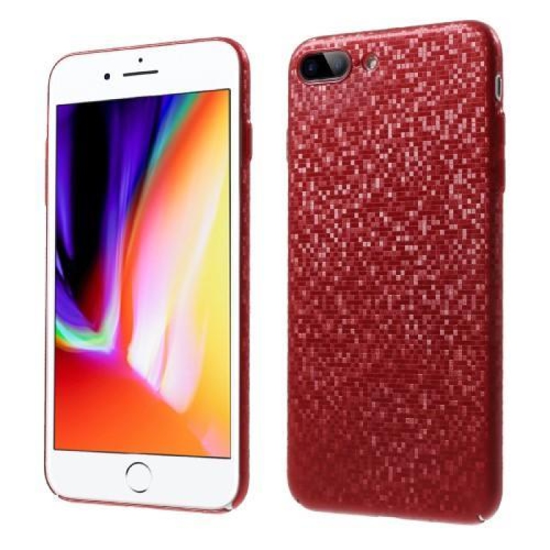 Twinke műanyag tok iPhone 8 Plus és 7 Plus készülékhez - piros színben