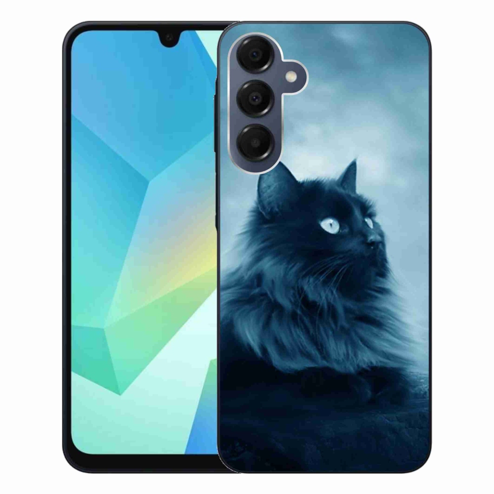 Gél tok mmCase a Samsung Galaxy A16 4G/5G készülékhez - fekete cat 1