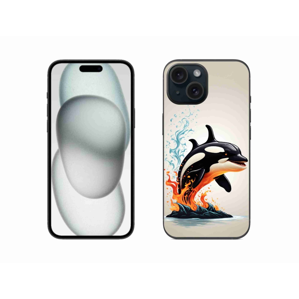 Zselés borítás mmCase iPhone 15 készülékhez - orca