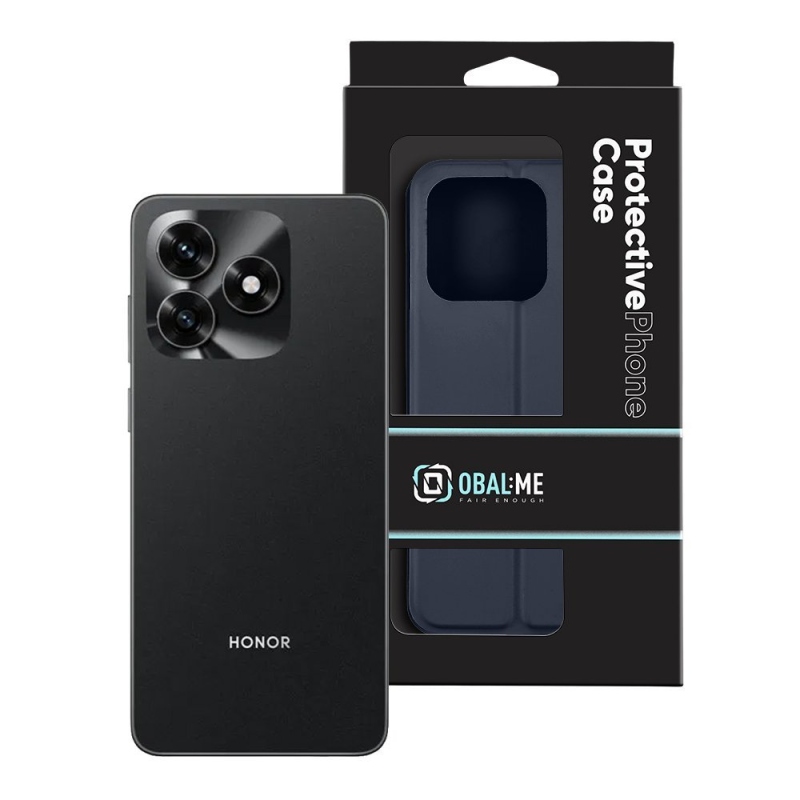 Csomag:ME SmoothTouch tok a Honor X5C Plus-hoz Sötétkék