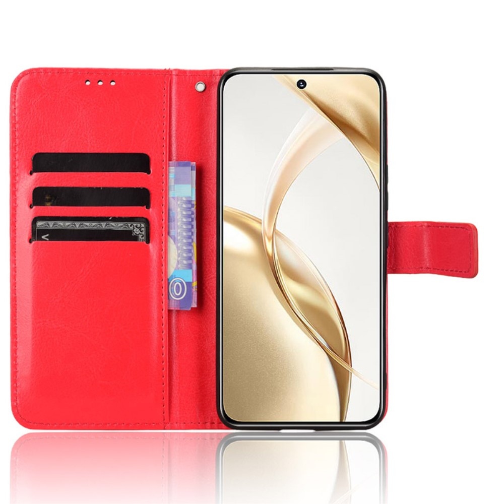 Őrült könyvtáska a Honor 200 5G-hez - piros