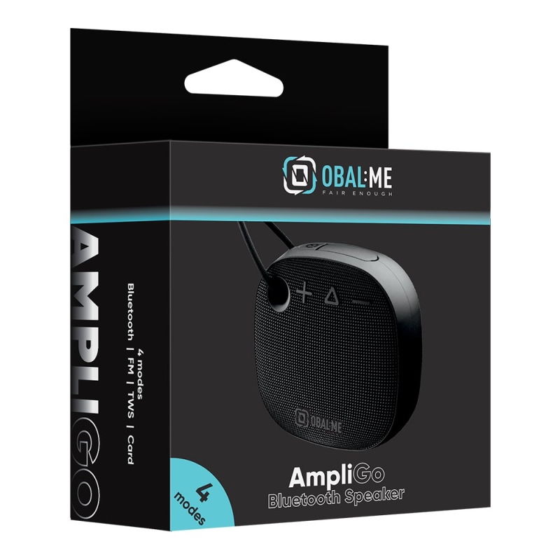 CSOMAGOLÁS: ME AmpliGo Bluetooth hangszóró, fekete