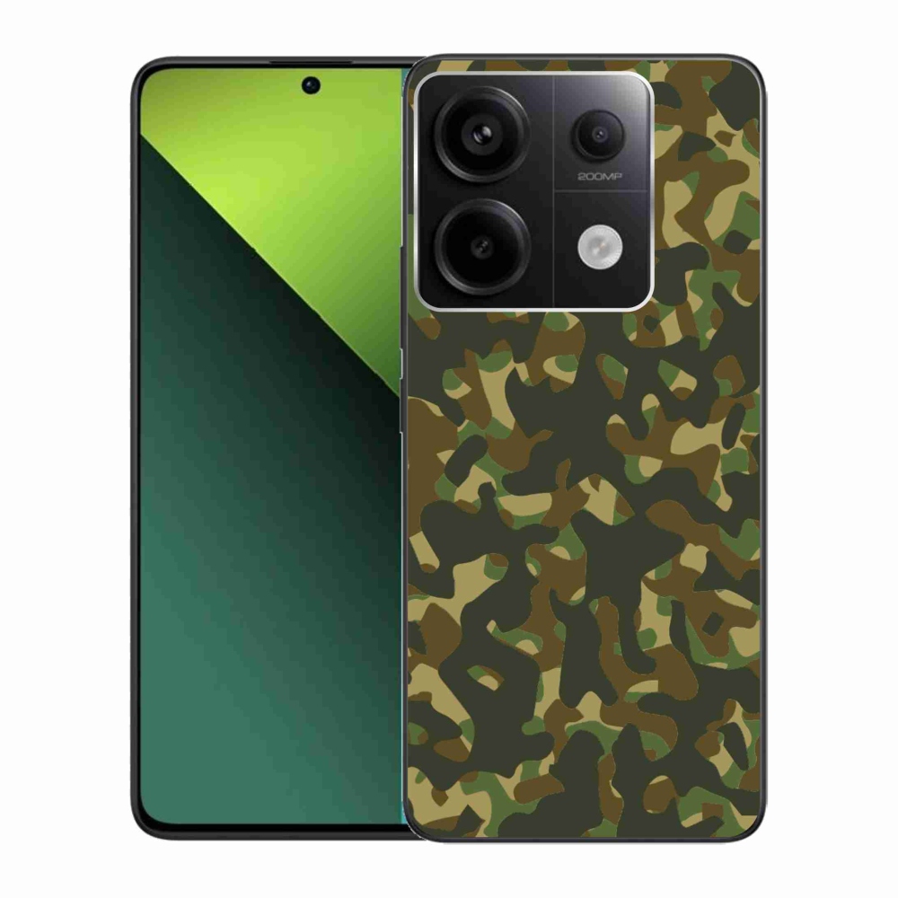 Gél borítás mmCase a Xiaomi Redmi Note 13 Pro 5G/Poco X6 5G számára - álcázó mintázat 1