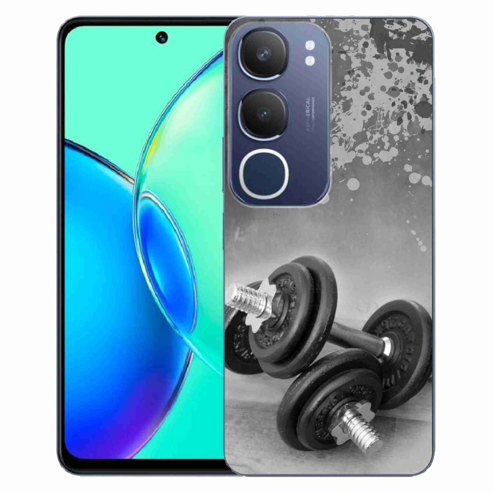 Gél borítás mmCase a Vivo Y19s készülékhez - súlyzók 1