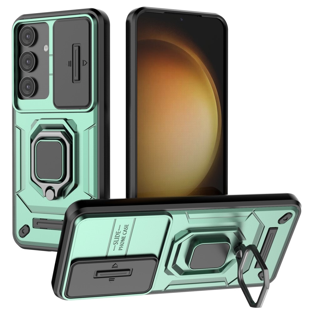 Lencseálló borítás Samsung Galaxy S25 készülékhez - zöld