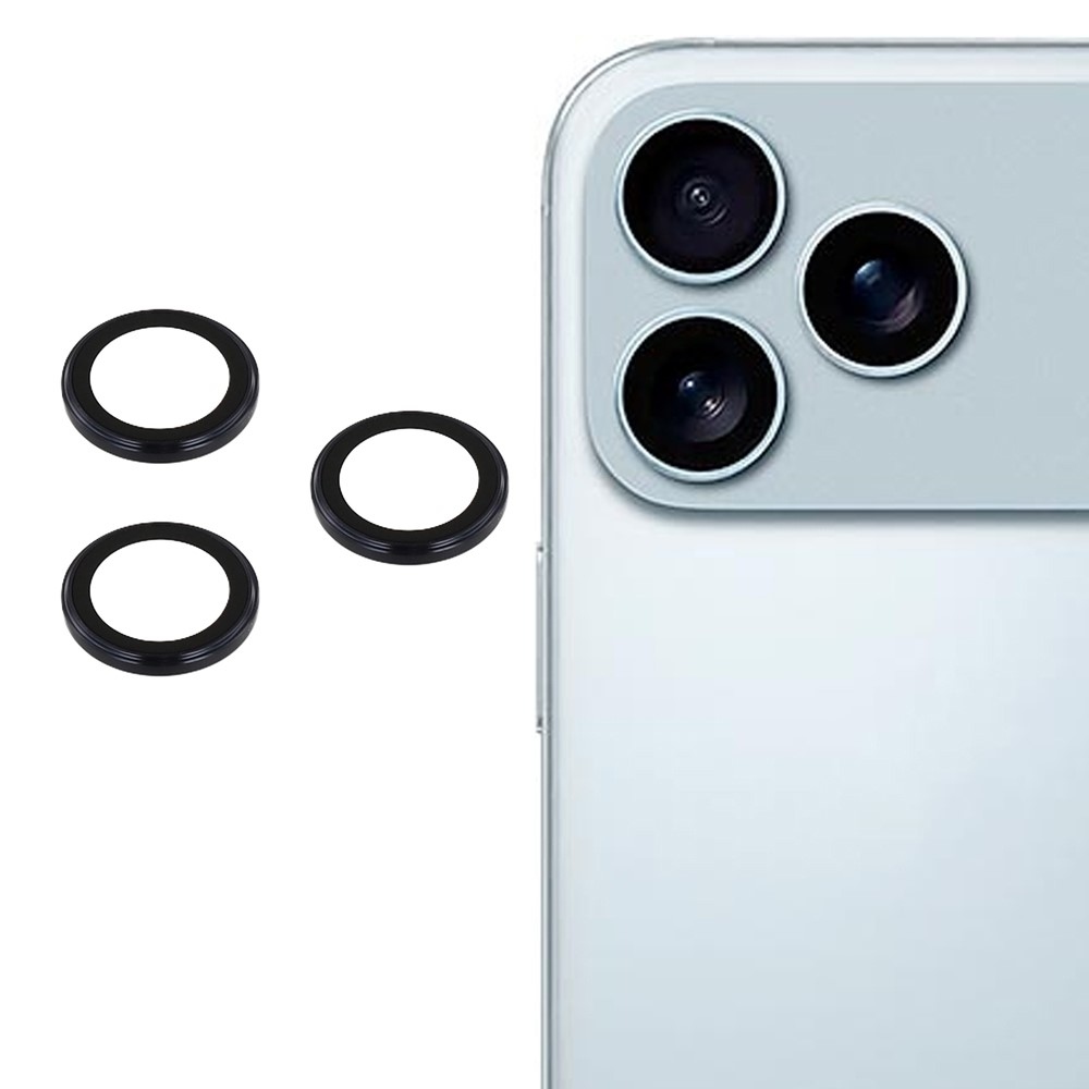 Ultra HD kamera lencseüveg iPhone 17 Pro/17 Pro Max készülékhez (különálló szemüveg) - sötétkék