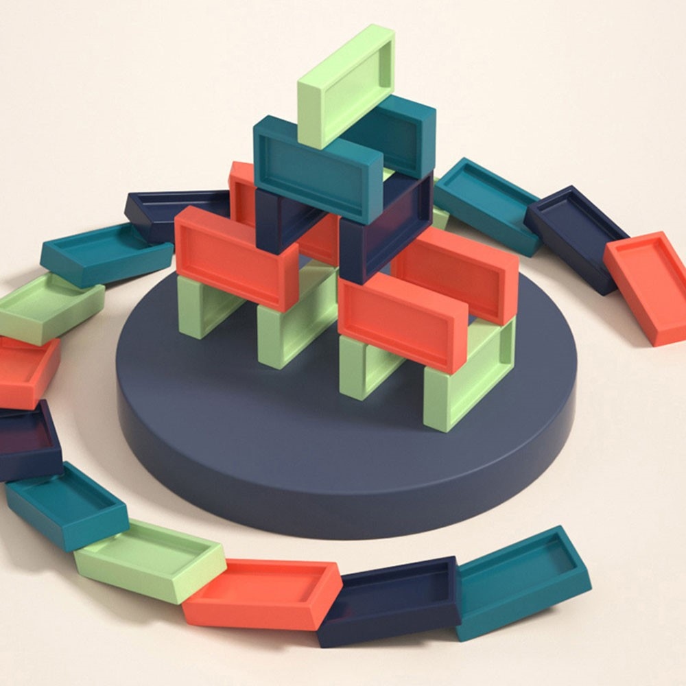 Elektromos dominó automata kockaelhelyezéssel – 120 db