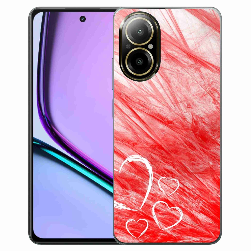 Zselés borítás mmCase a Realme C67 készülékhez - szív