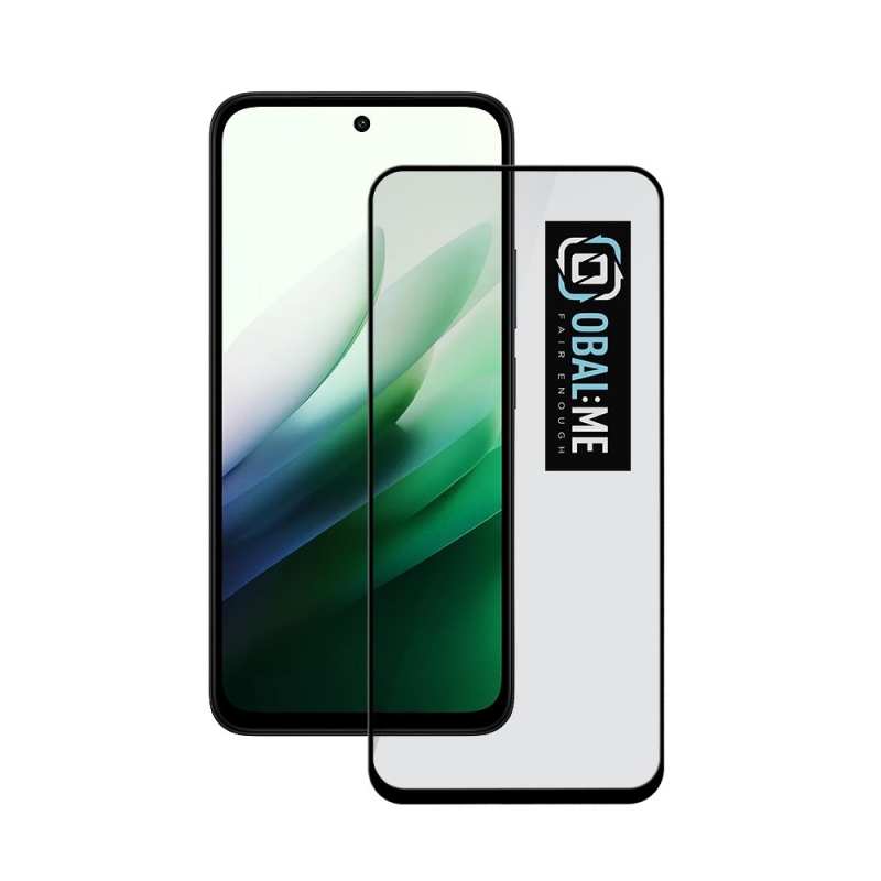 CSOMAG:ME 5D edzett üveg Xiaomi Redmi 15 5G Fekete