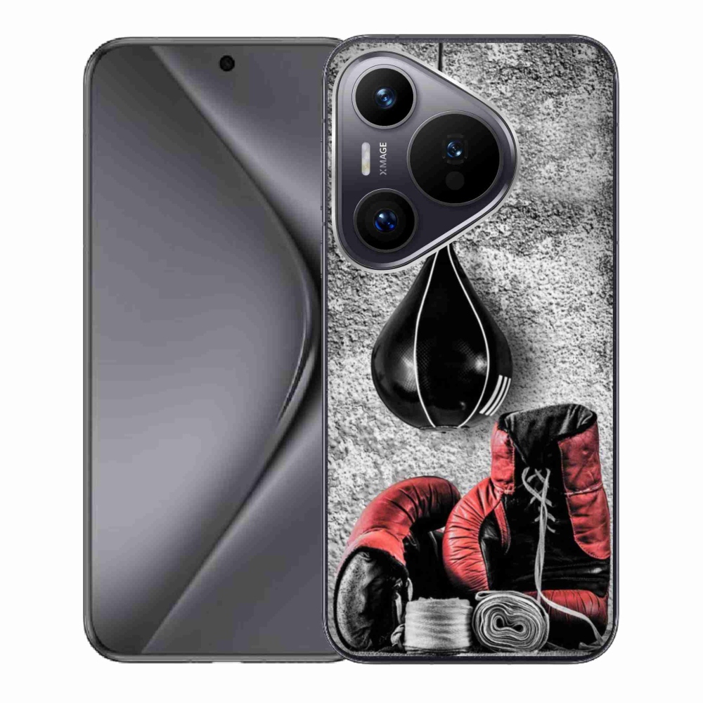 Gélburkolat mmCase a Huawei Pura 70 számára - bokszzsák és kesztyűk