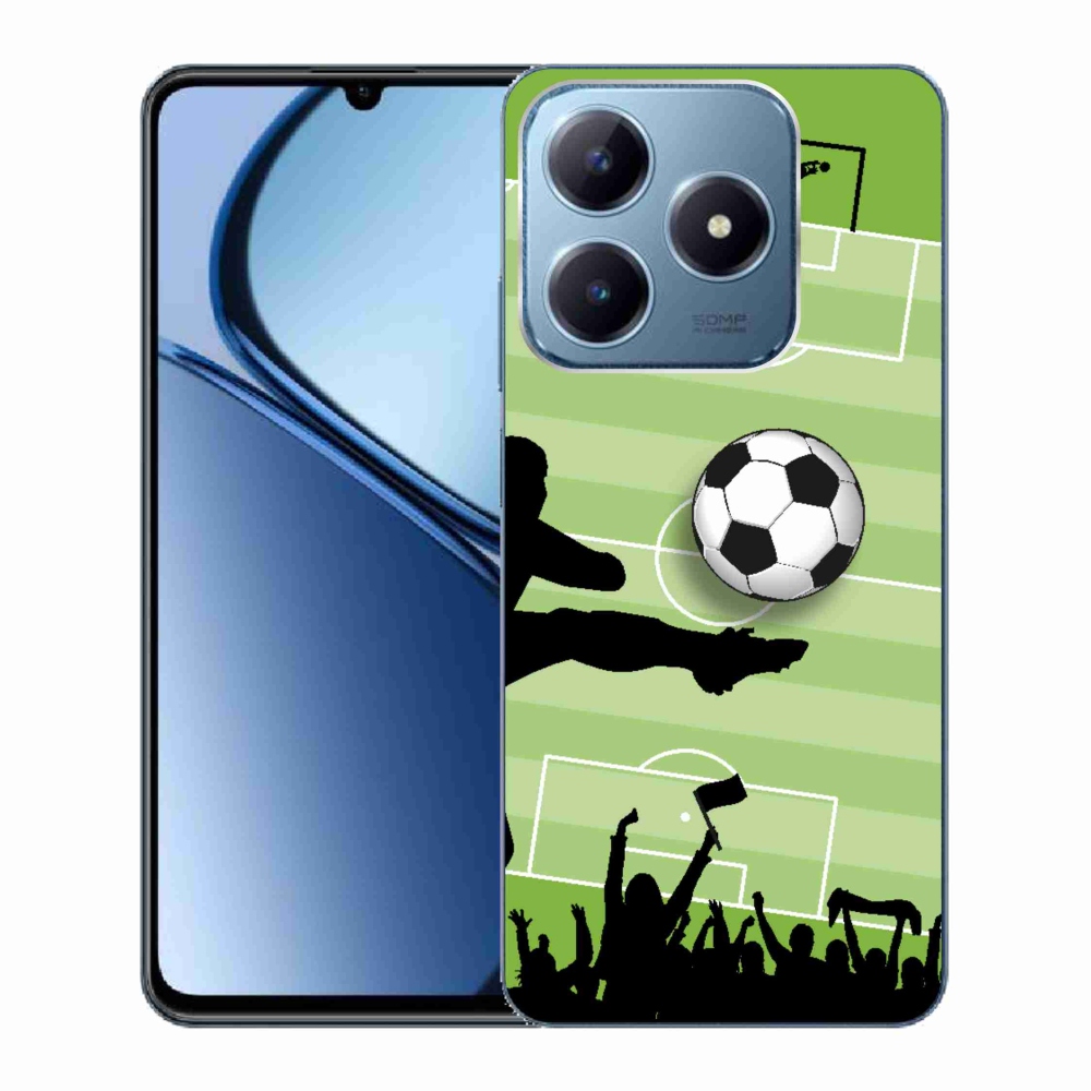 Zselés borítás mmCase a Realme C63-hoz - futball 3