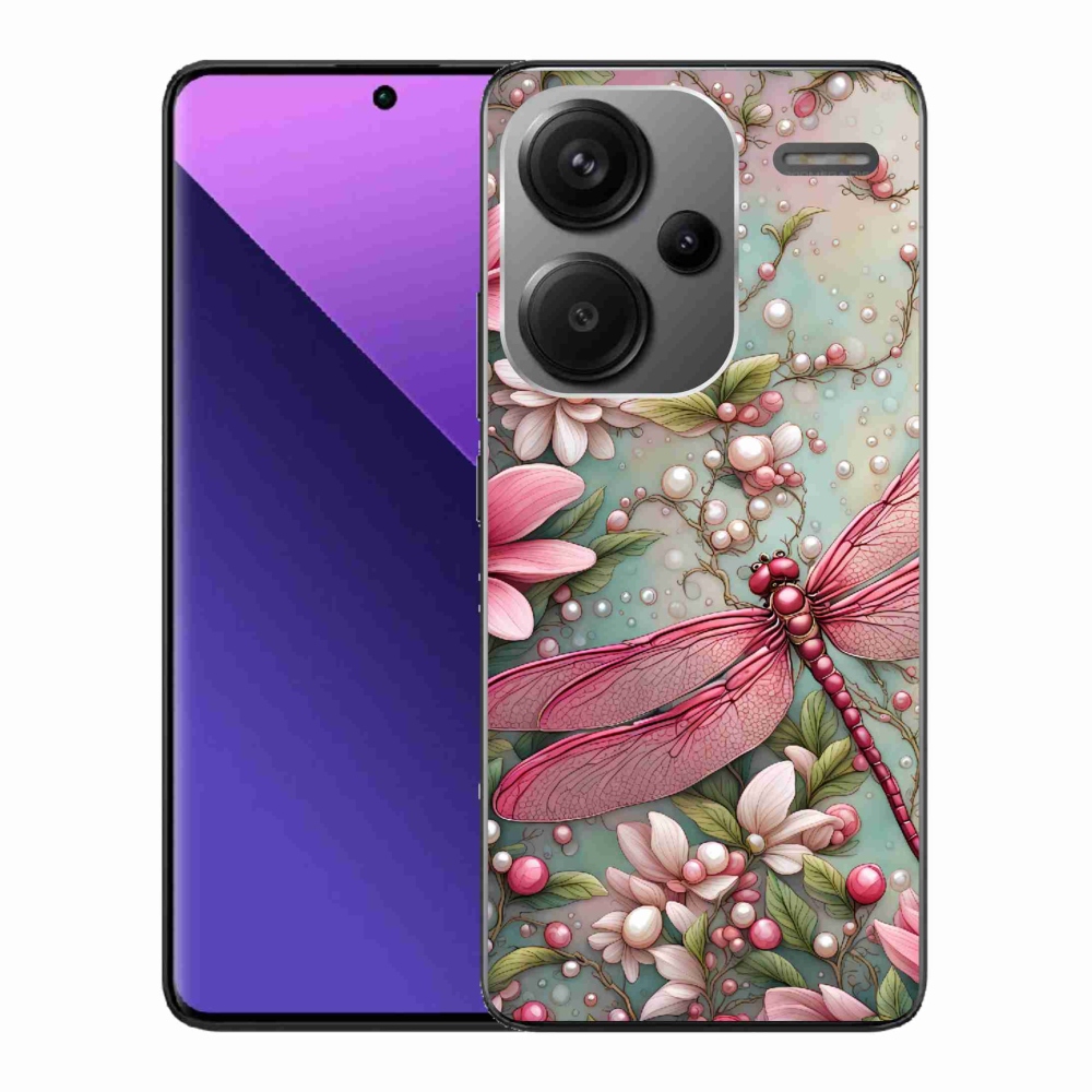 Gél borítás mmCase a Xiaomi Redmi Note 13 Pro+ 5G számára - szitakötő