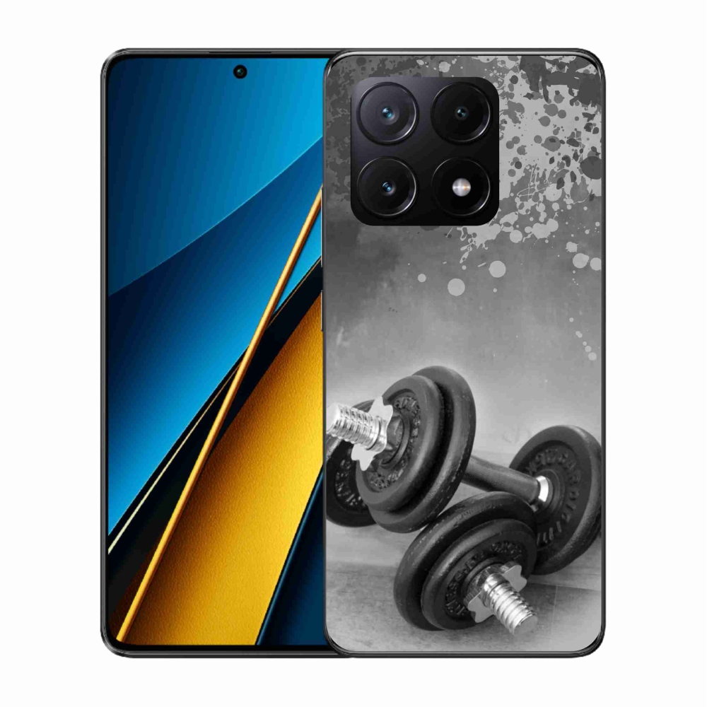 Gél borítás mmCase a Xiaomi Poco X6 Pro 5G számára - súlyzók 1