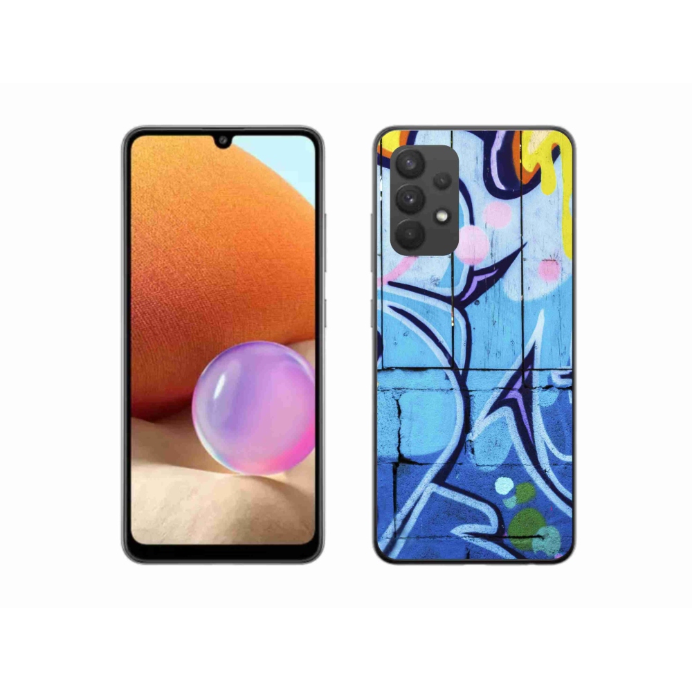 Gél védőhuzat mmCase Samsung Galaxy A32 4G - graffiti
