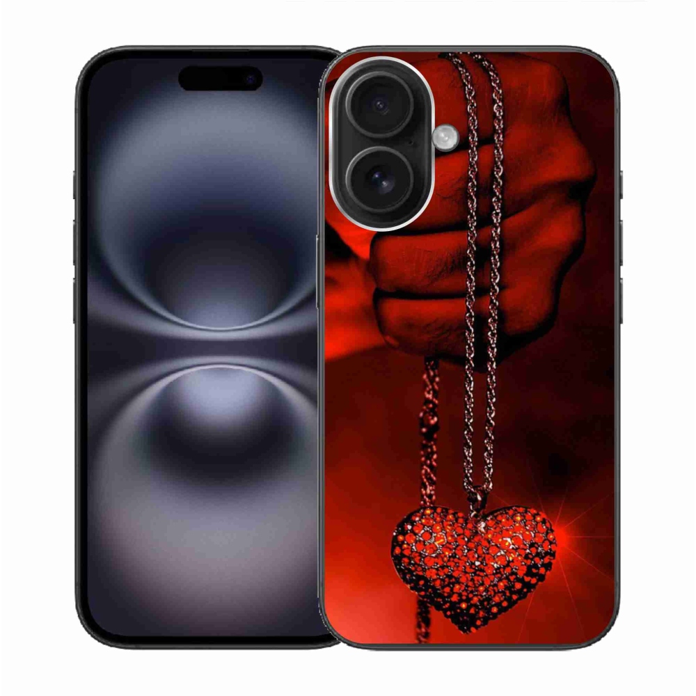 Gél borítás mmCase iPhone 16 készülékhez - nyaklánc