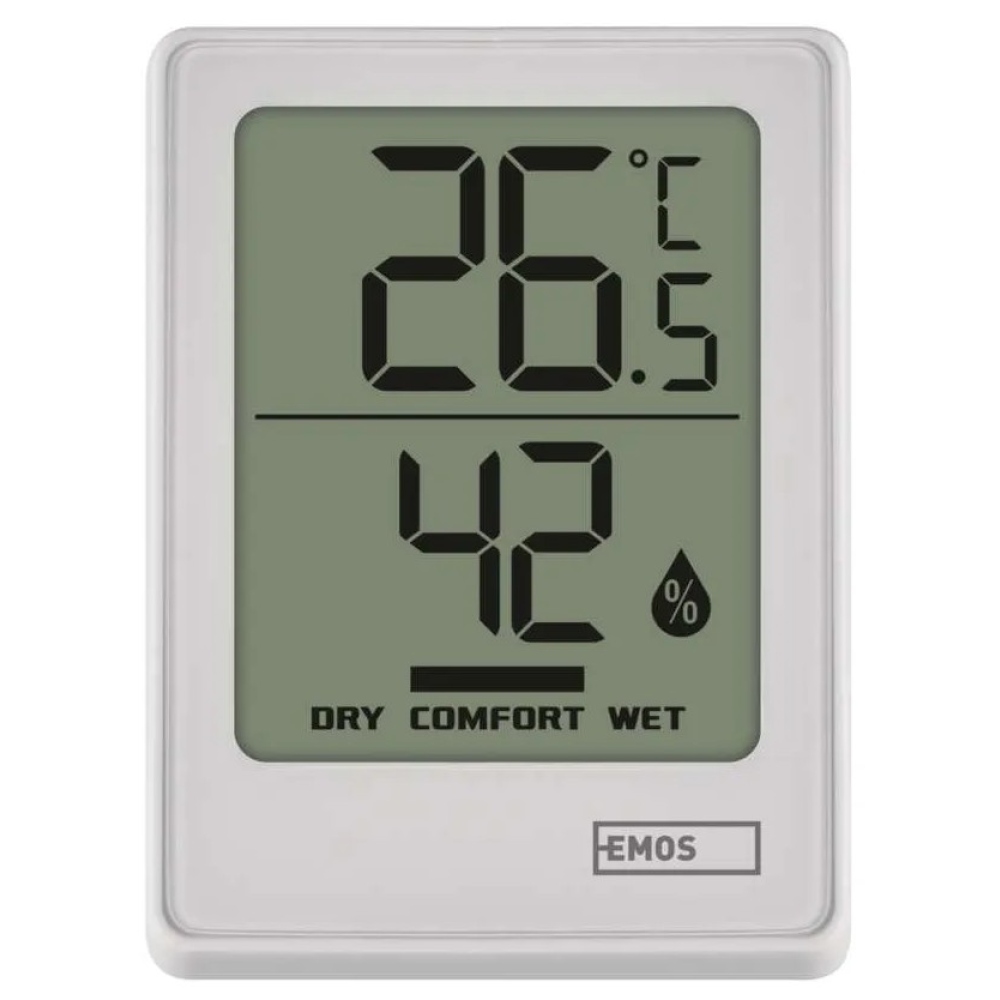 Digitális hőmérő páratartalom-mérővel, vezeték nélküli érzékelővel E0345
