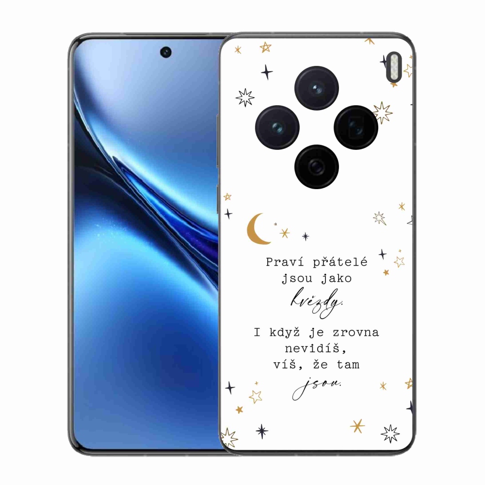 Zselés borítás mmCase a Vivo X200 5G - idézet 6 fehér háttéren