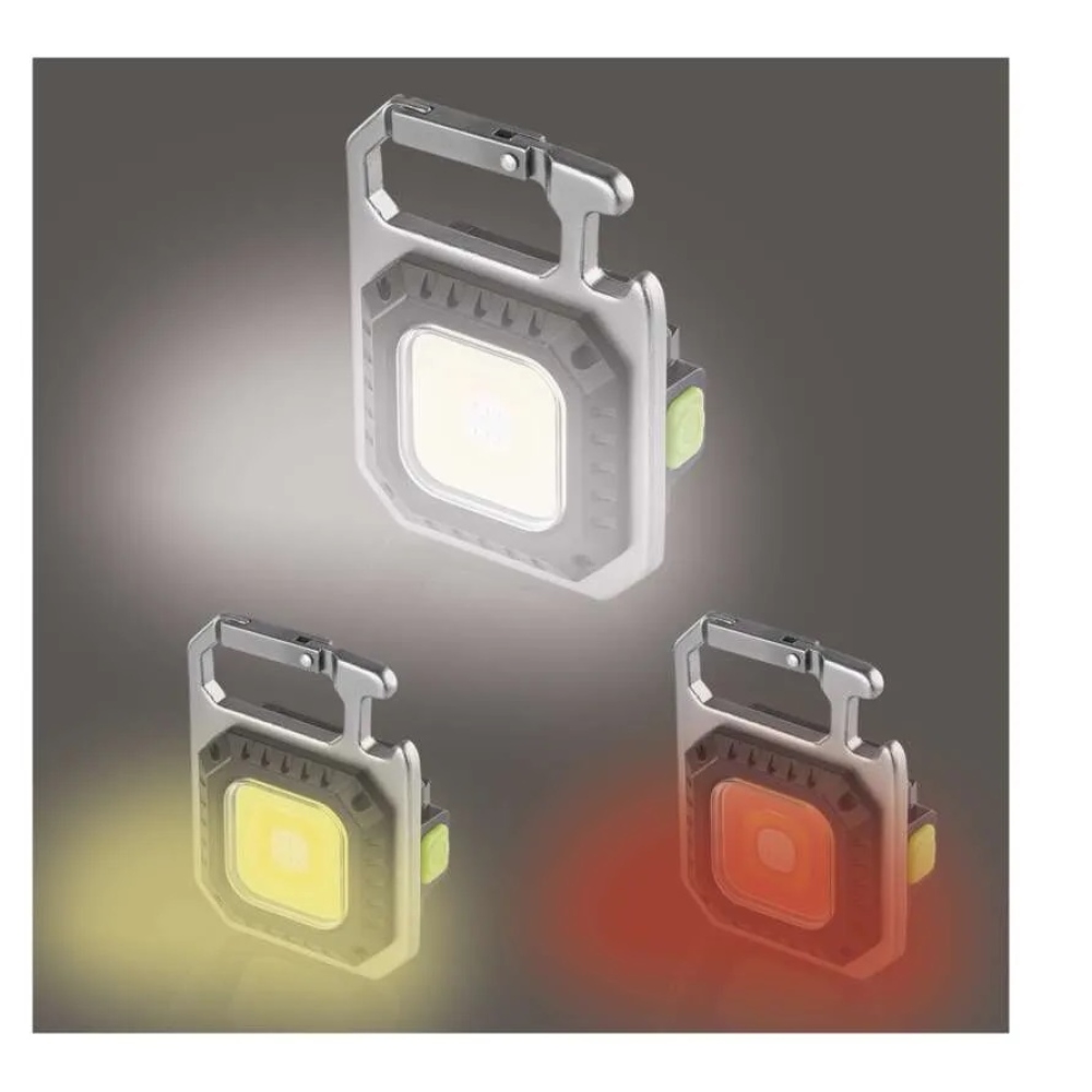 Újratölthető mini LED-es zseblámpa - függőlámpa, 750 lm