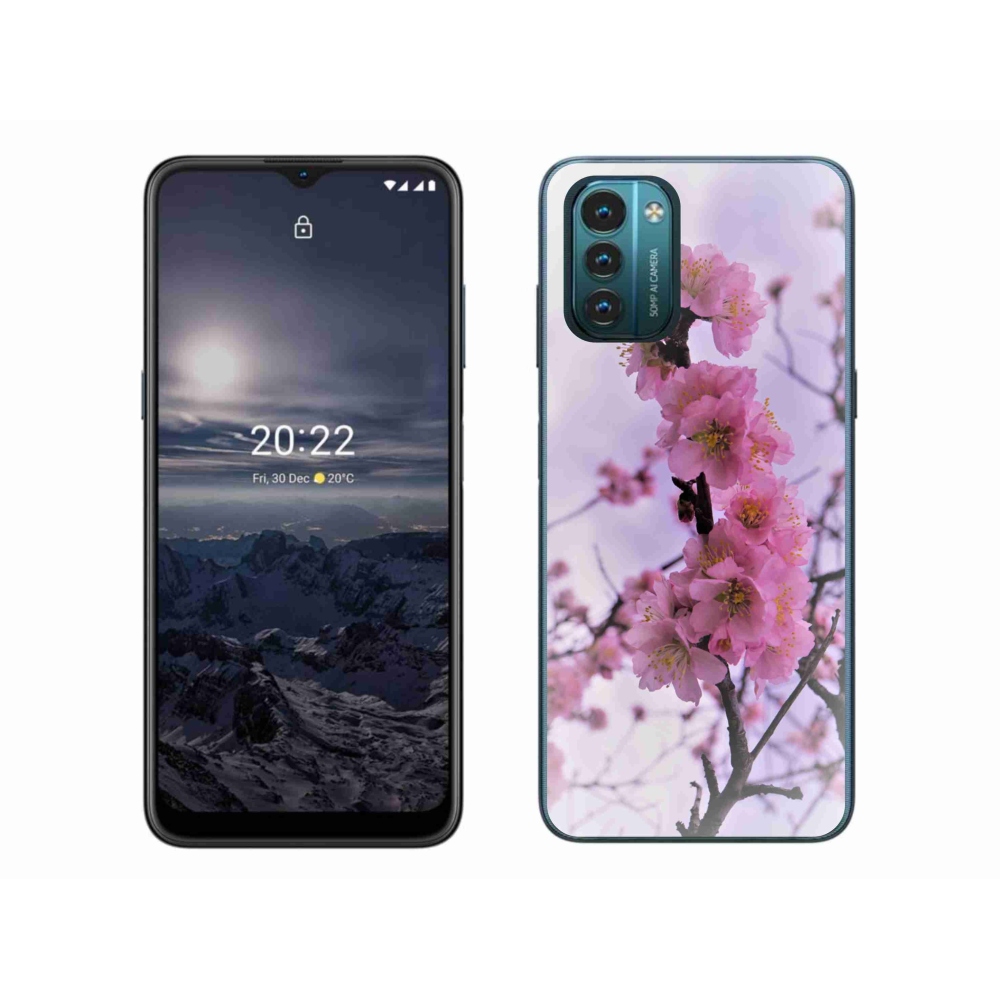 Zselés borítás mmCase a Nokia G11/G21 készülékhez - virágok 7