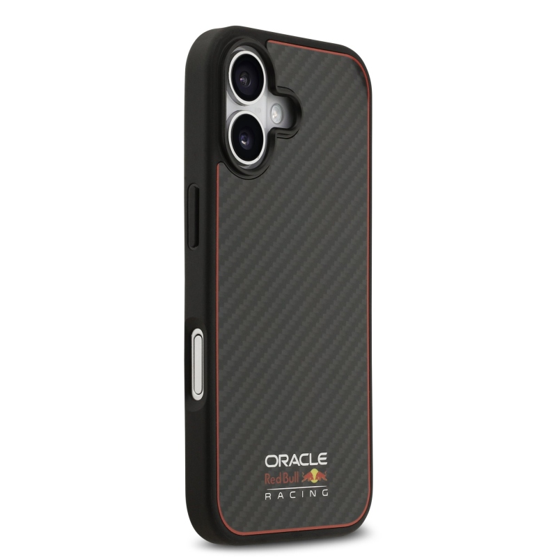 Red Bull Kevlar MagSafe hátlap iPhone 17 Fekete