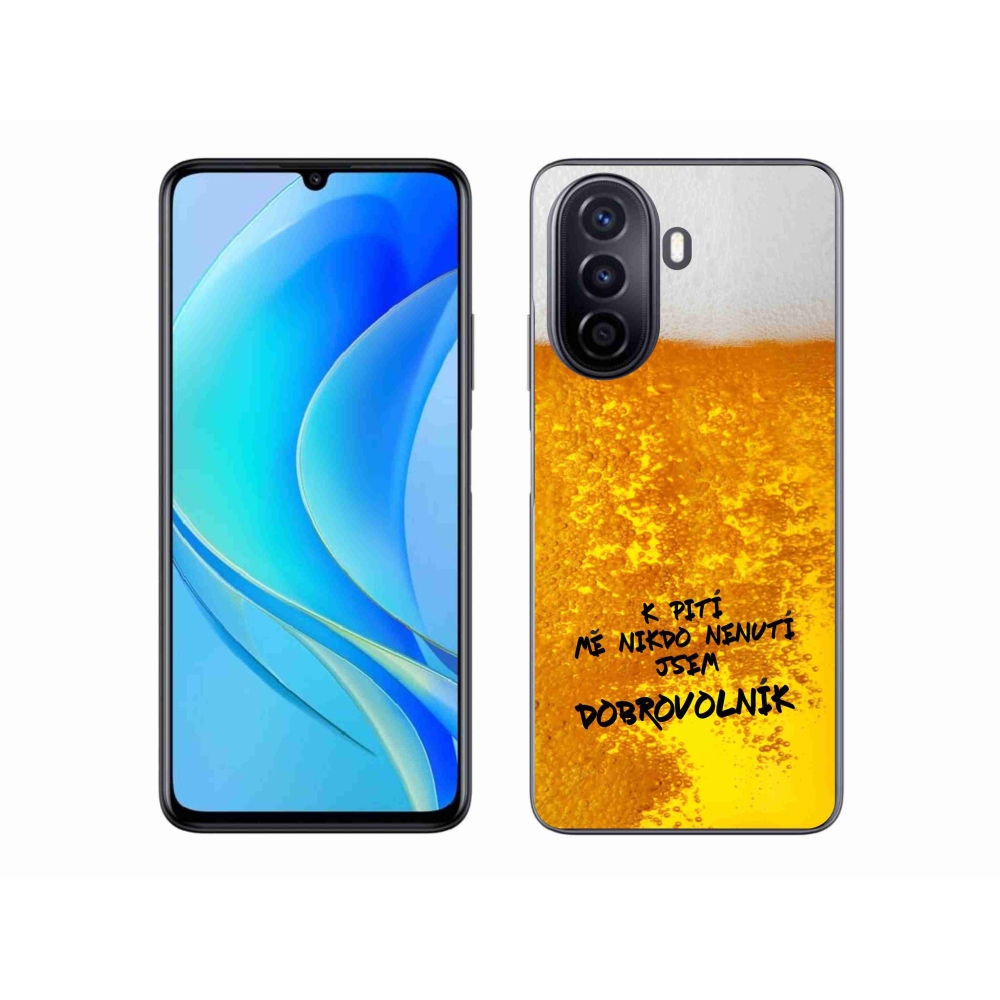 Gél borítás mmCase a Huawei Nova Y70-hez - sör motívum 4