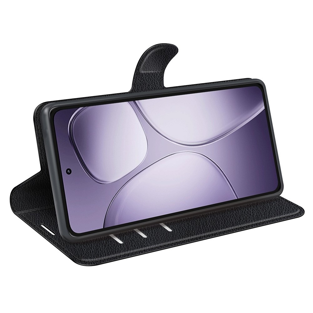 Litchi könyv tok Xiaomi 14T Pro-hoz - fekete