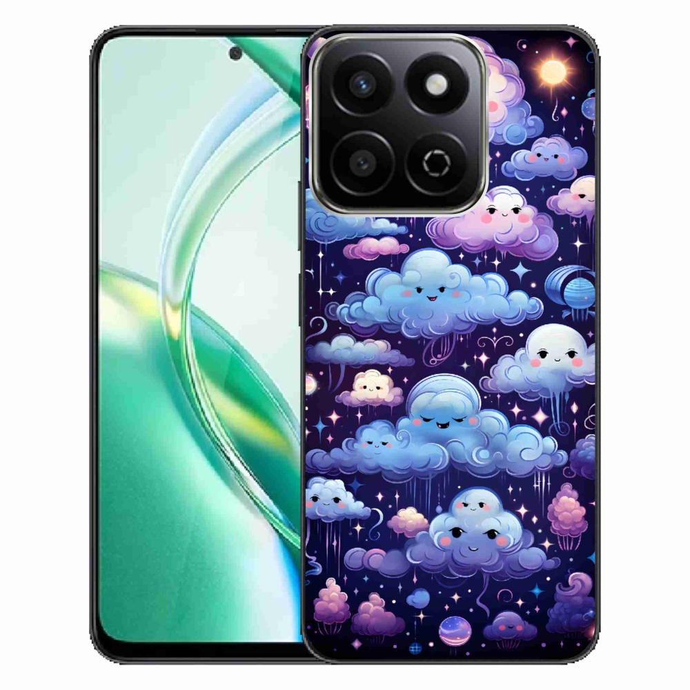 Zselés borítás mmCase a Honor 200 Smart 5G készülékhez - felhők