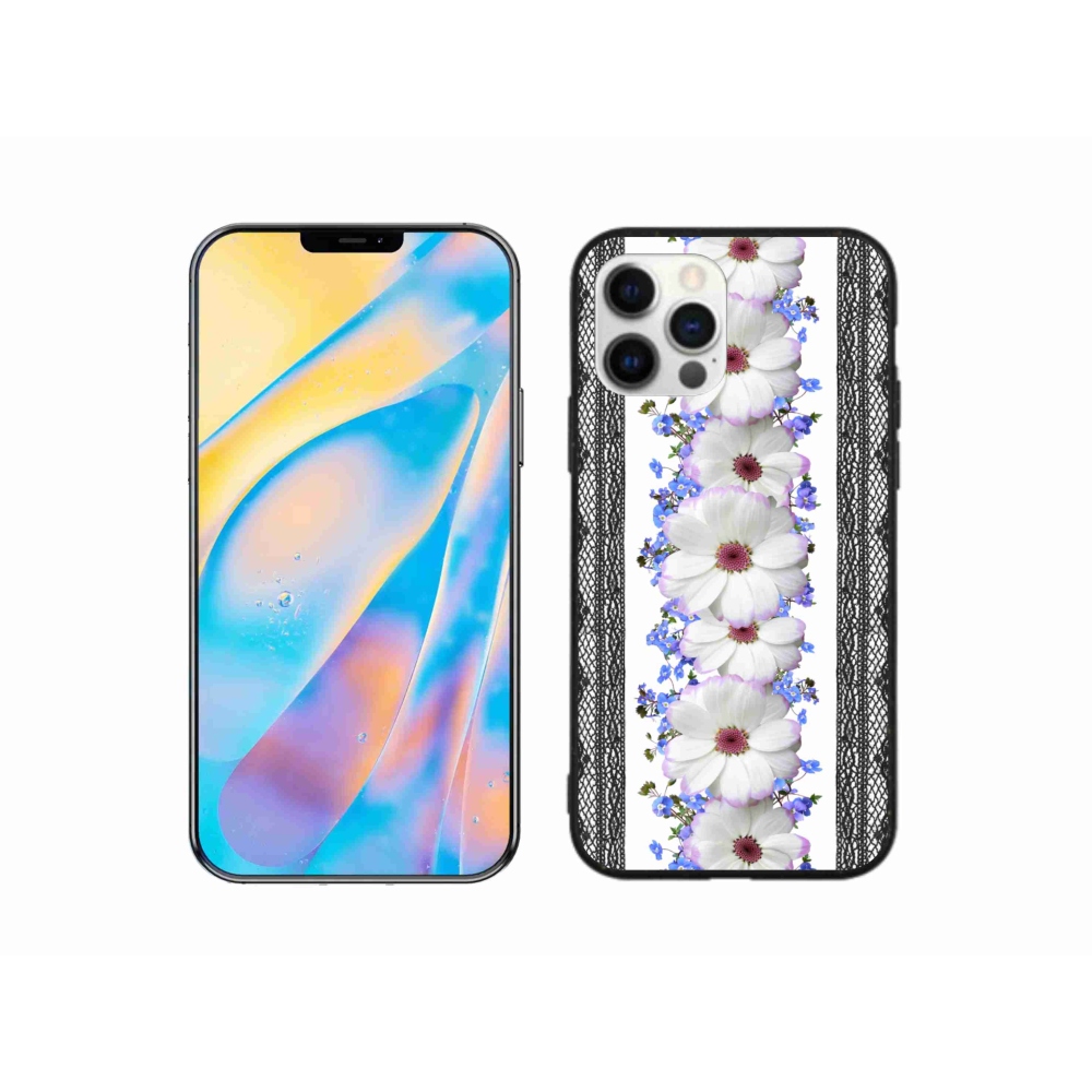 Gél borítás mmCase iPhone 12 - virágok 8