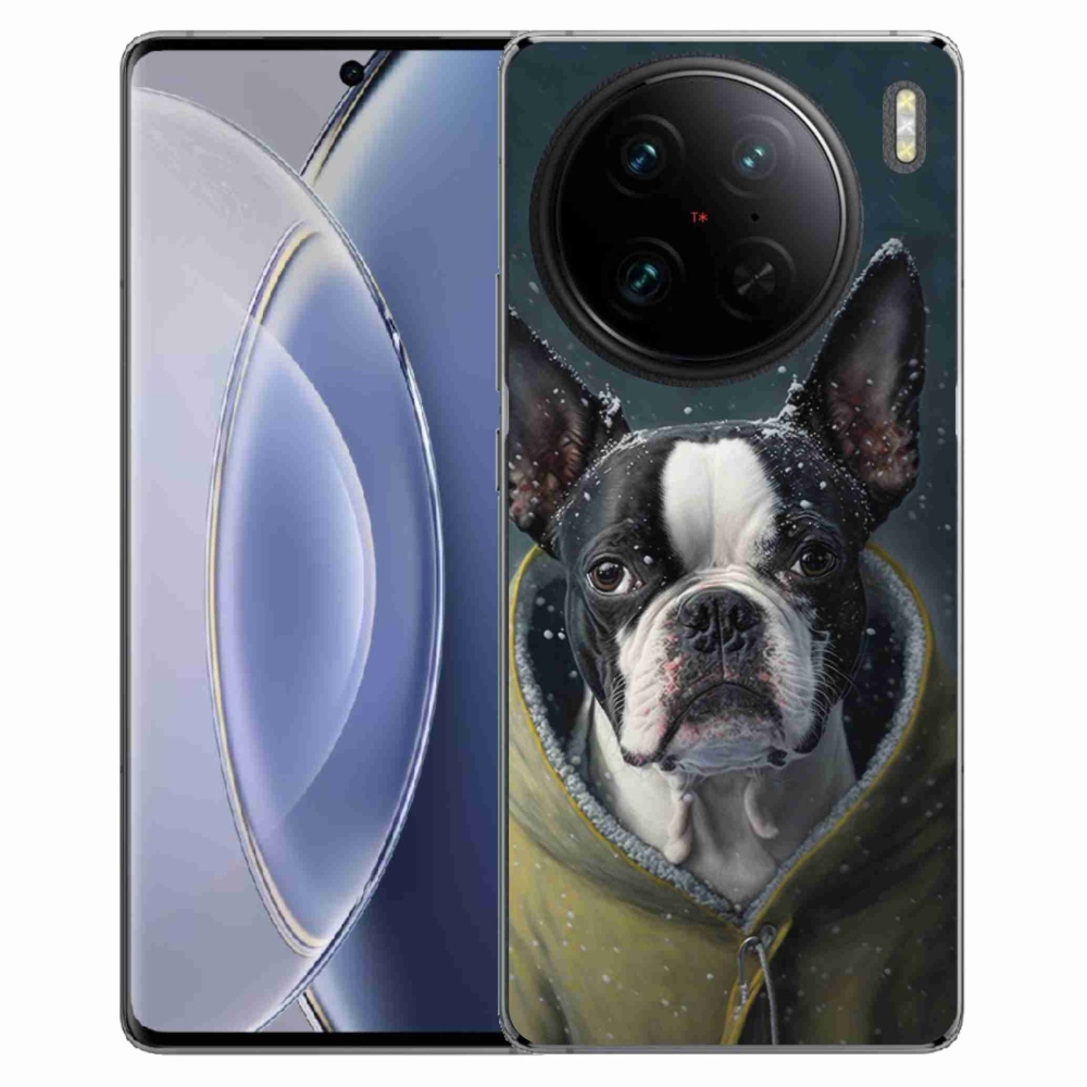 Zselés borítás mmCase a Vivo X90 Pro készülékhez - bulldog