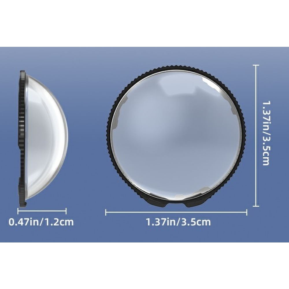 Védő objektívsapkák Insta360 X5-höz (2 db)