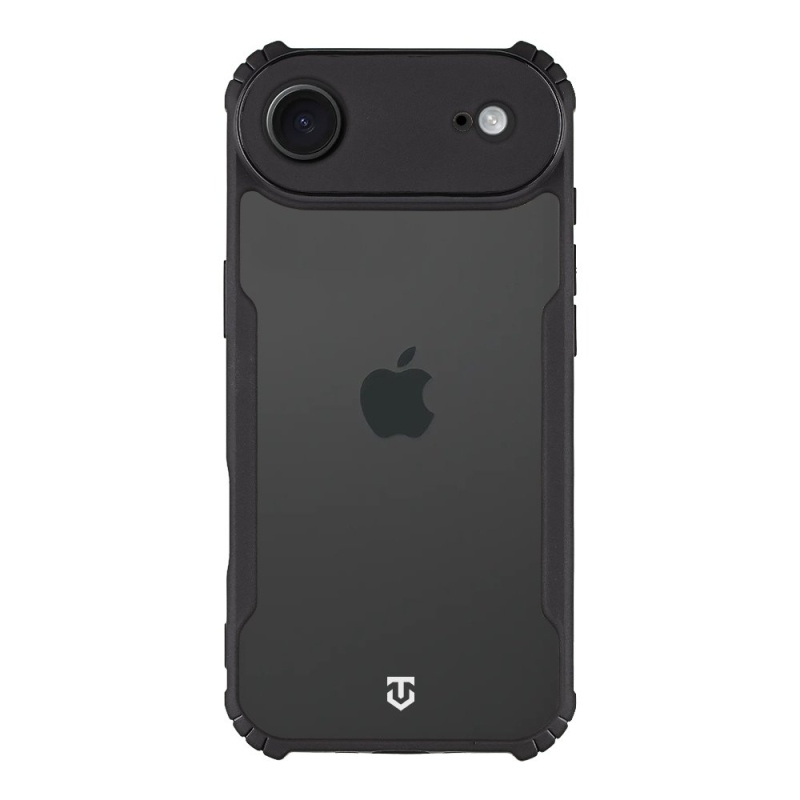 Tactical Quantum lopakodó borító az Apple iPhone 17 Air készülékhez Clear/Black (átlátszó/fekete)