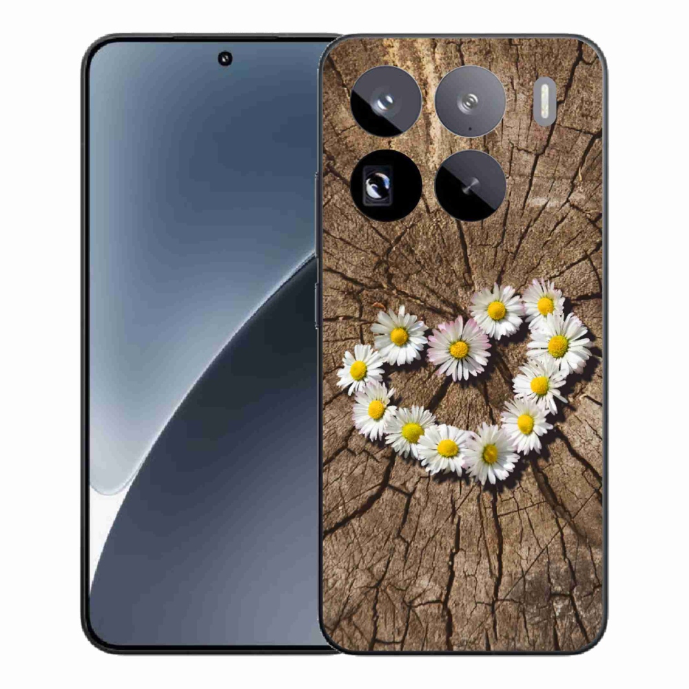 Gél borítás mmCase a Xiaomi 15 Pro-hoz - Százszorszép szív