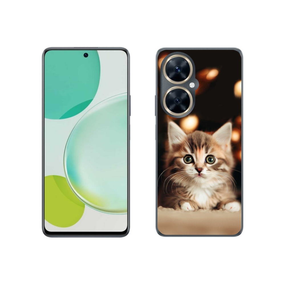 Gél borító mmCase a Huawei Nova 11i készülékhez - aranyos cica 2