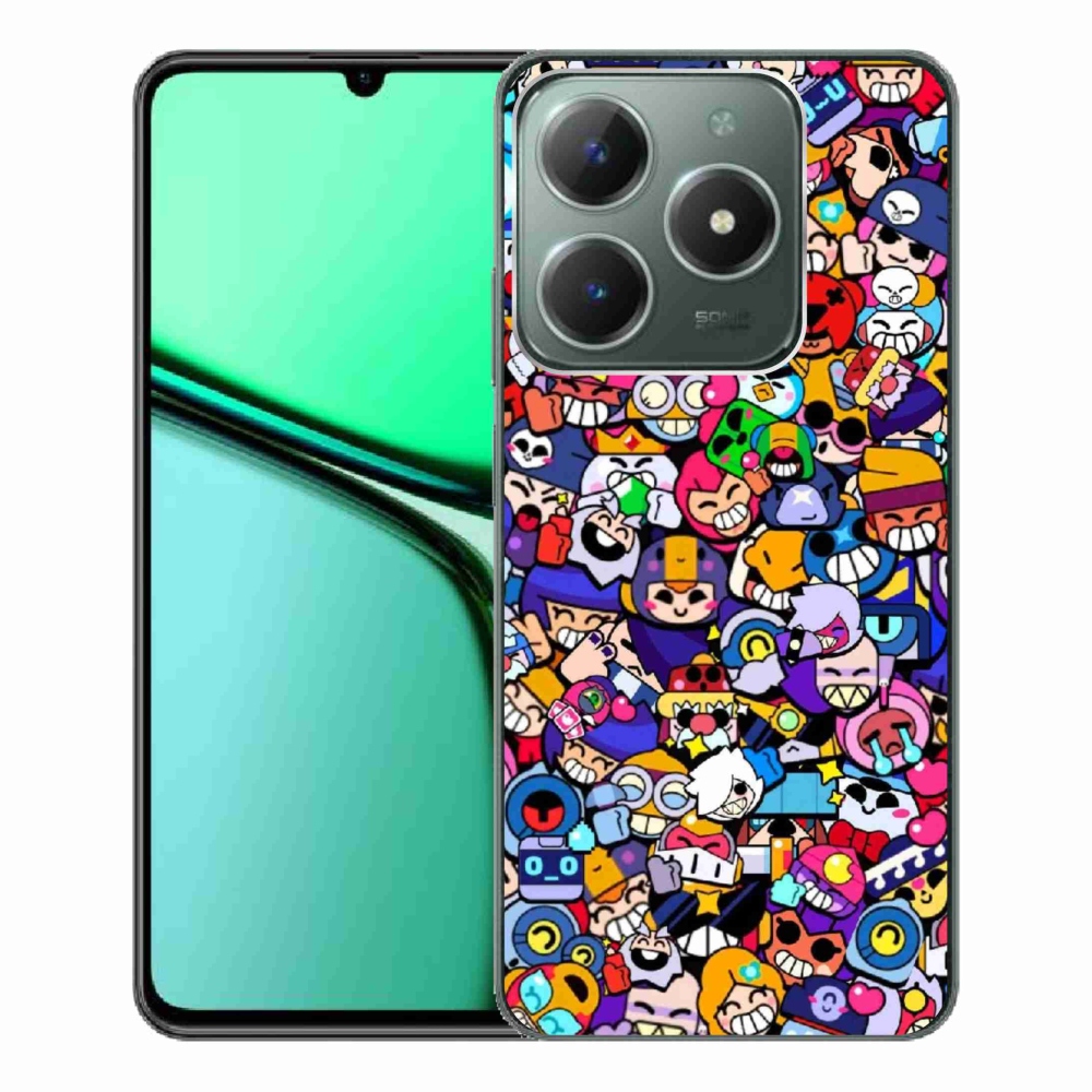 Gél borítás mmCase a Realme C61 készülékhez - brawl stars 2