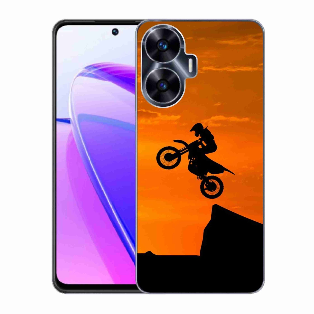 Gél borítás mmCase a Realme C55 készülékhez - motocross