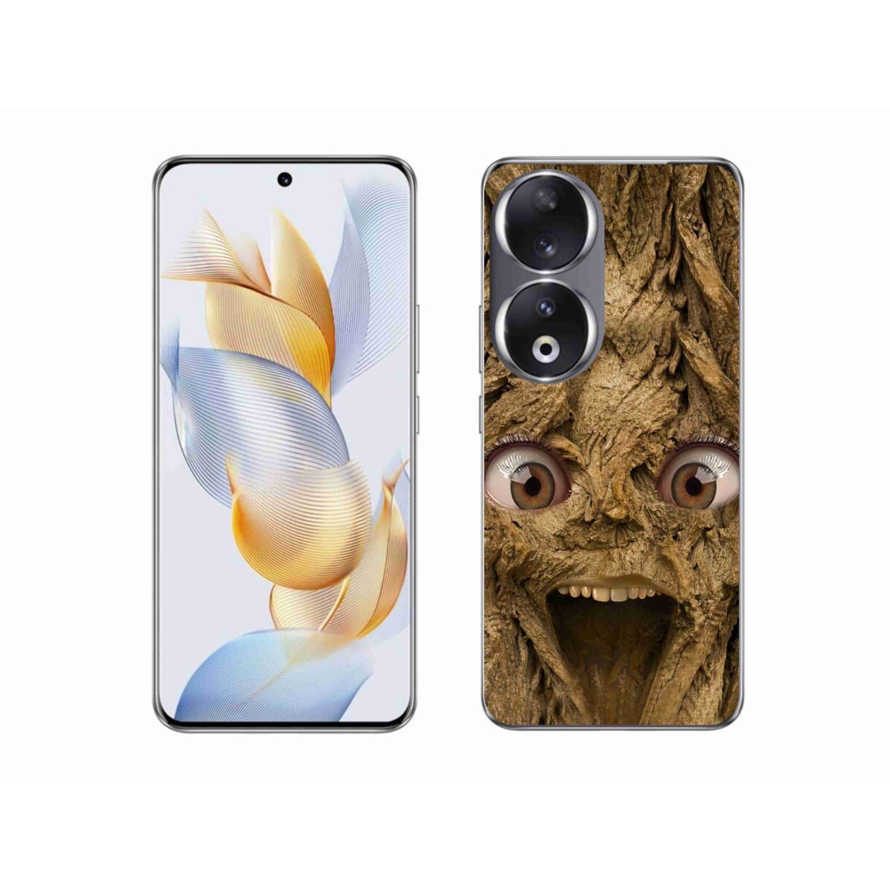 Zselés borító mmCase a Honor 90-hez - boldog fa szemekkel