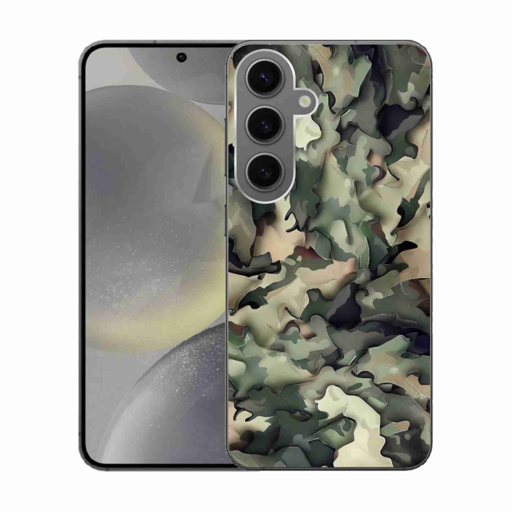 Zselés borítás mmCase Samsung Galaxy S24 készülékhez - terepszínű minta 9