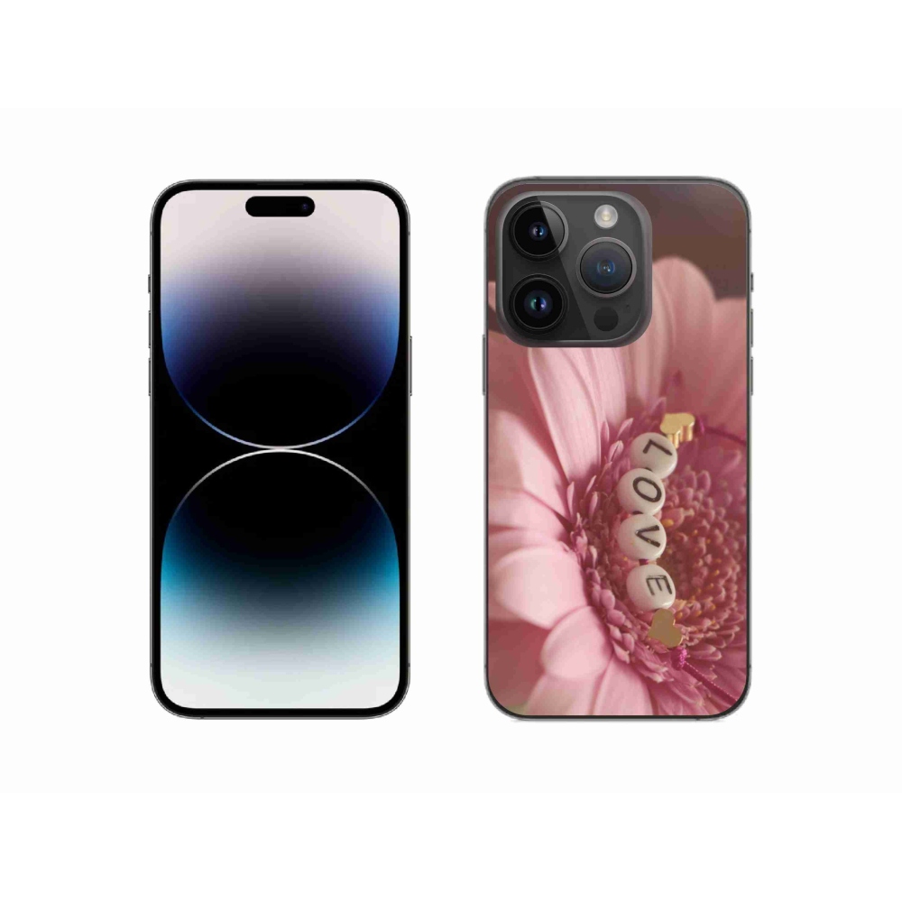 Gél borítás mmCase iPhone 14 Pro készülékhez - függő szerelem