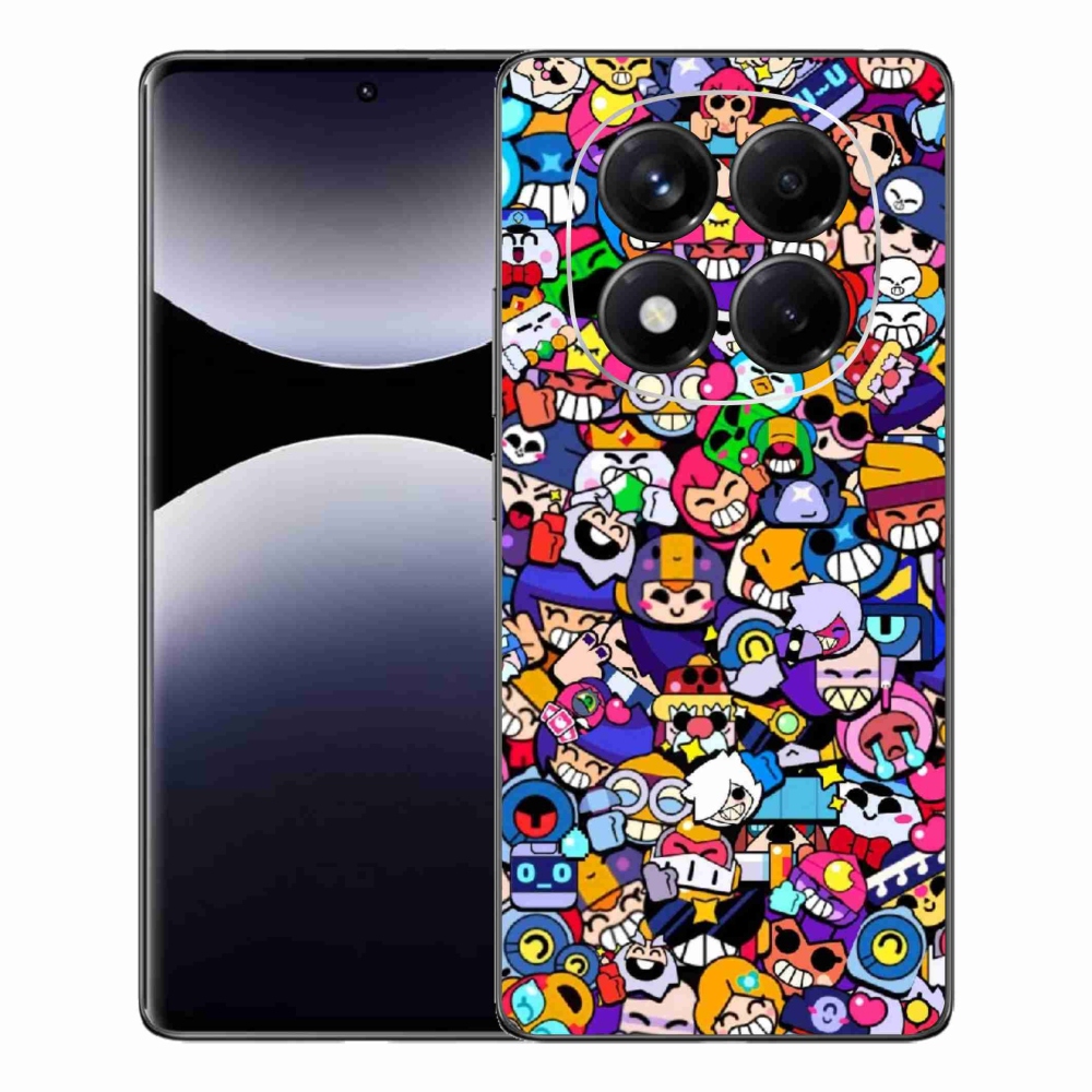 Gél borítás mmCase a Xiaomi Redmi Note 14 Pro számára - brawl stars 2