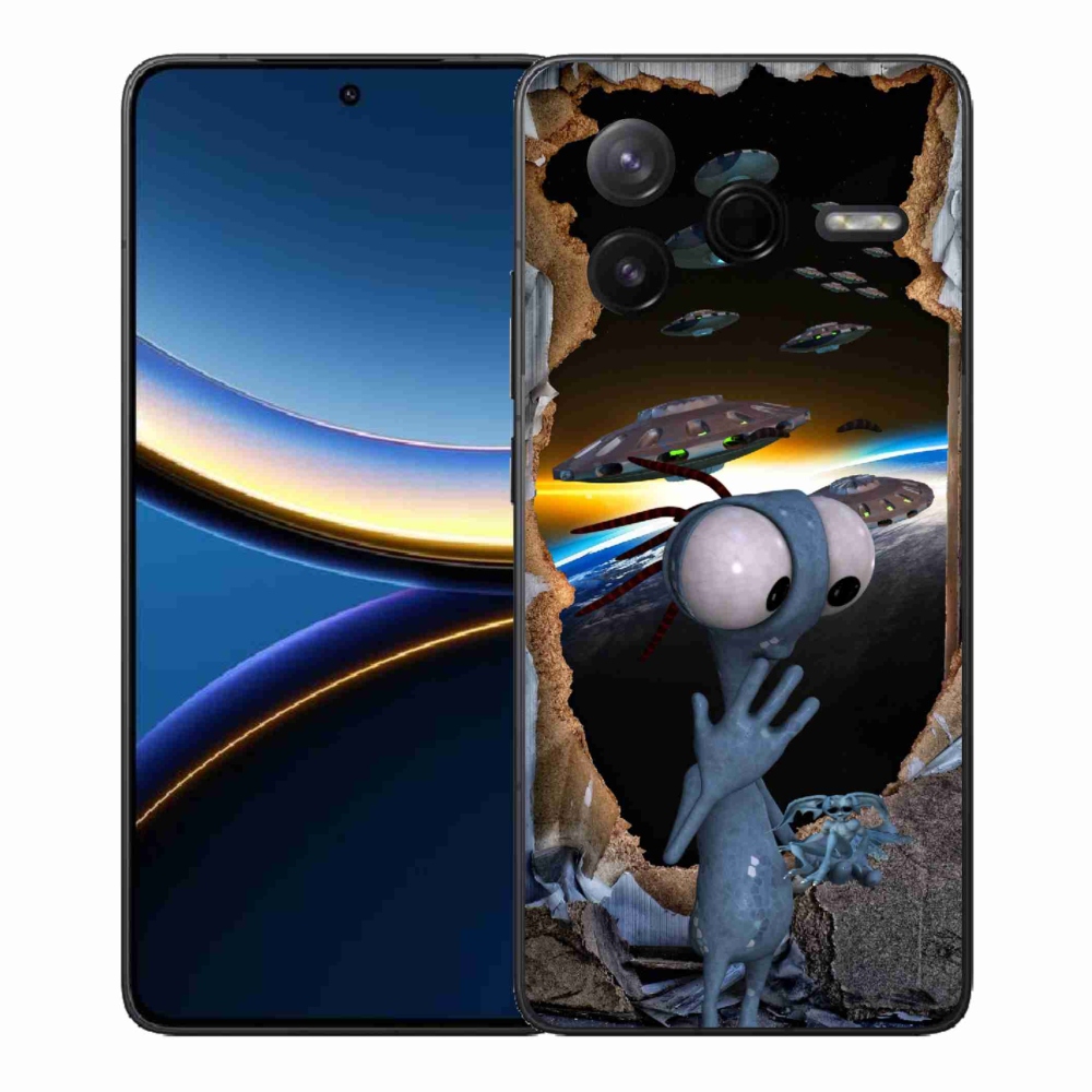 Gél borítás mmCase a Xiaomi Poco F7 Pro számára - idegen