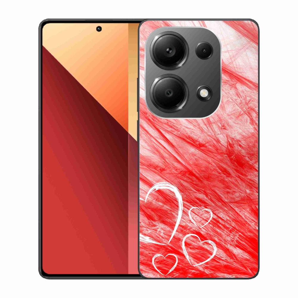 Gél borítás mmCase a Xiaomi Redmi Note 13 Pro 4G/Poco M6 Pro számára - szív