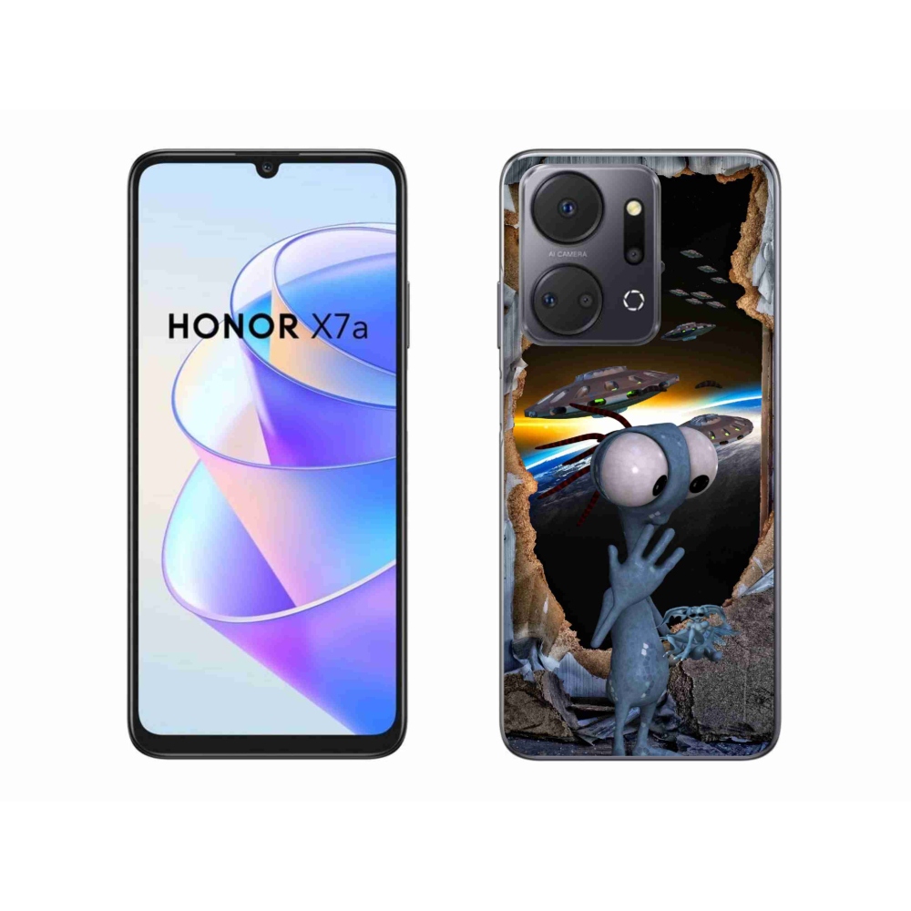 Zselés borítás mmCase a Honor X7a készülékhez - idegen