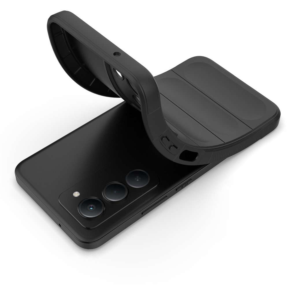 Rugg tartós zselés tok Xiaomi Redmi 15 4G (171mm) - fekete