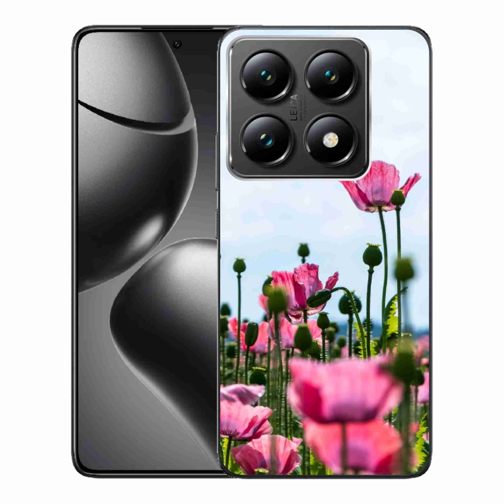 Gél borítás mmCase a Xiaomi 14T Pro számára - mákos színű