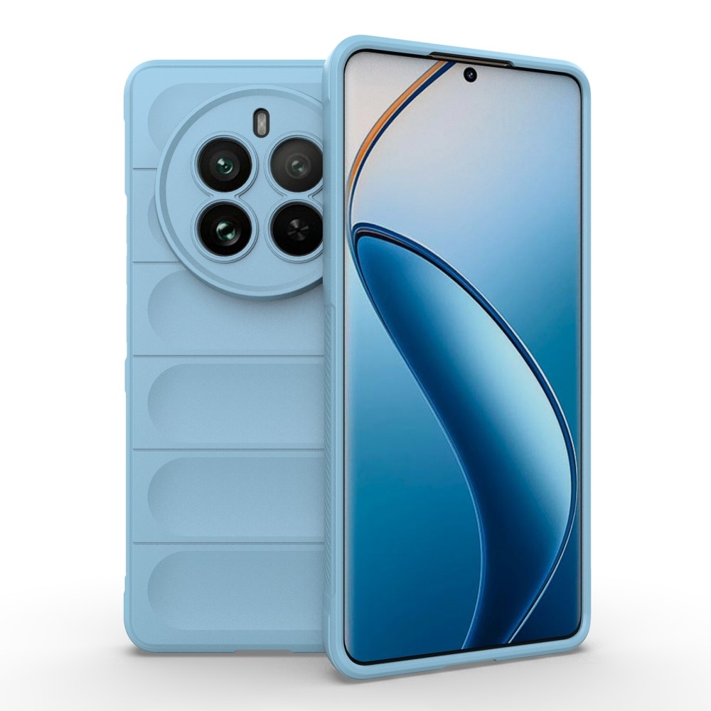 Rugg tartós zselés tok a Realme 12 Pro 5G/12 Pro+ 5G készülékhez - világoskék színű