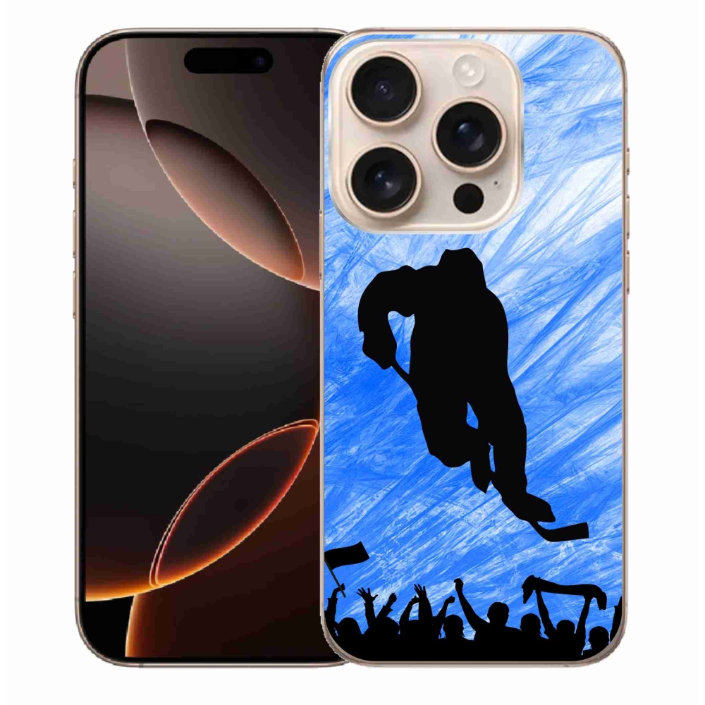 Zselés borítás mmCase iPhone 16 Pro Max készülékhez - hokijátékos