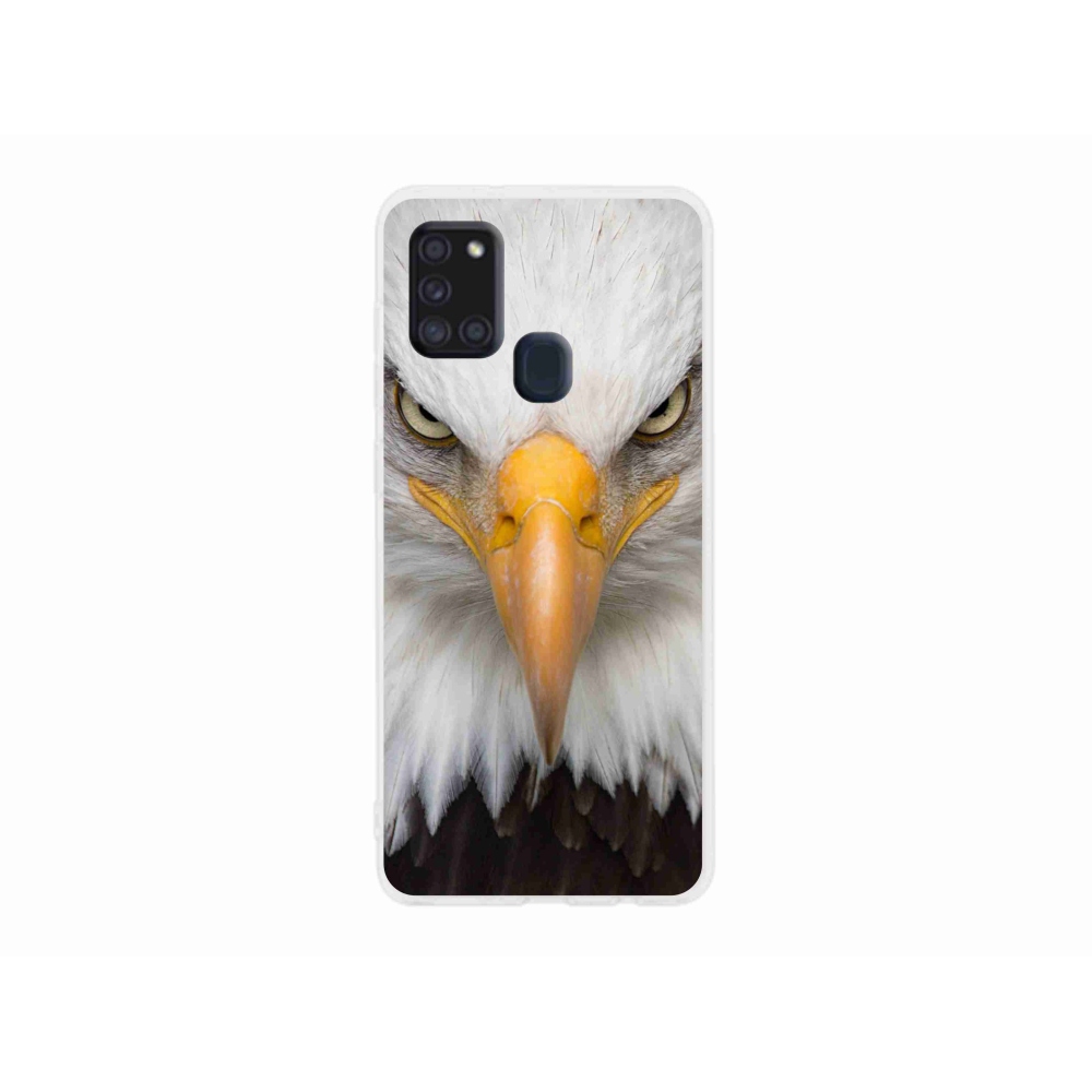 Gél védőhuzat mmCase Samsung Galaxy A21s készülékhez - eagle